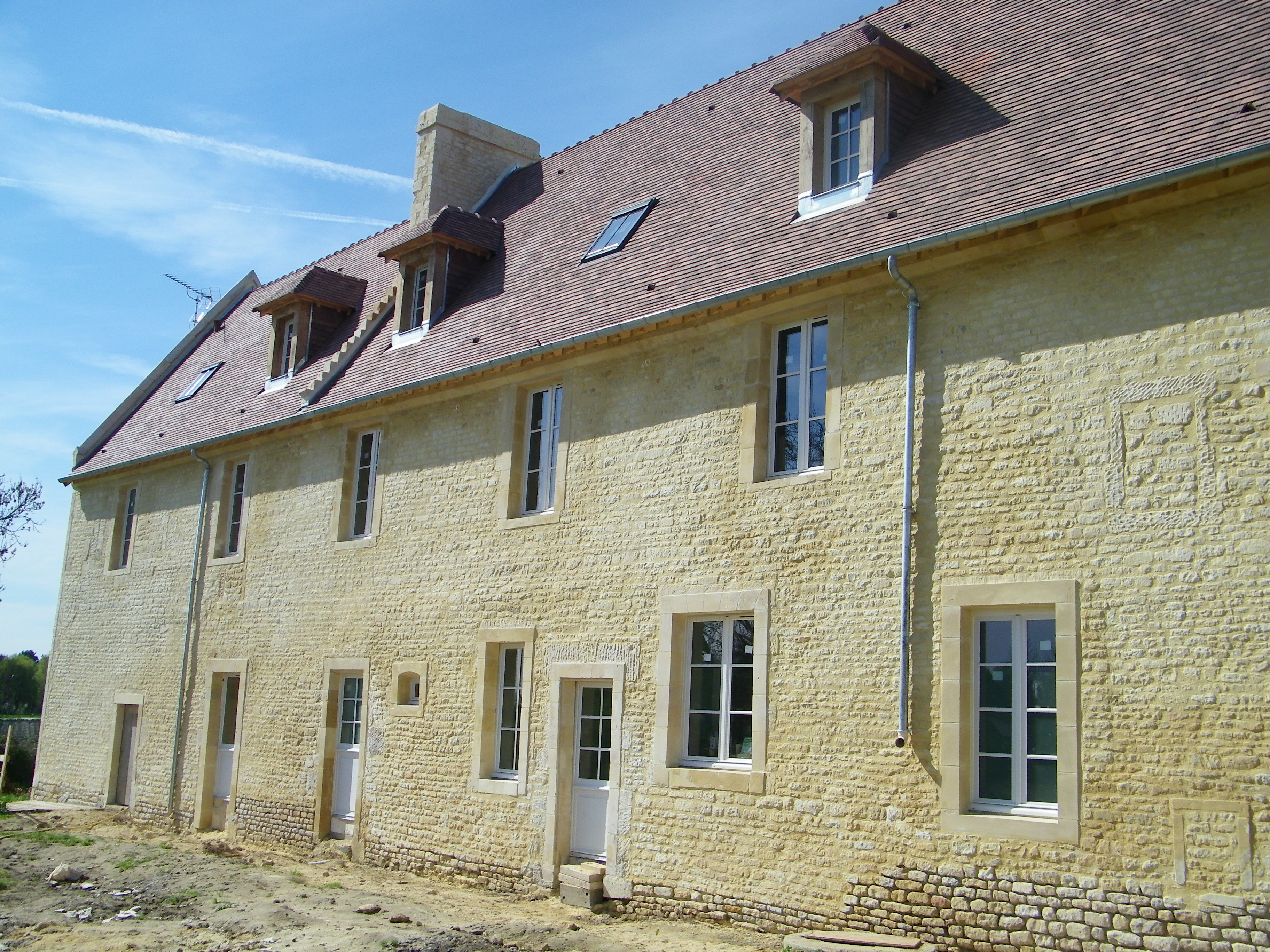 Réhabillitation de maison ancienne Labastide-Saint-Pierre