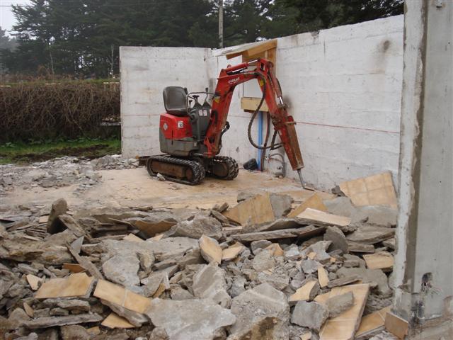 Démolition Puygaillard-de-Quercy