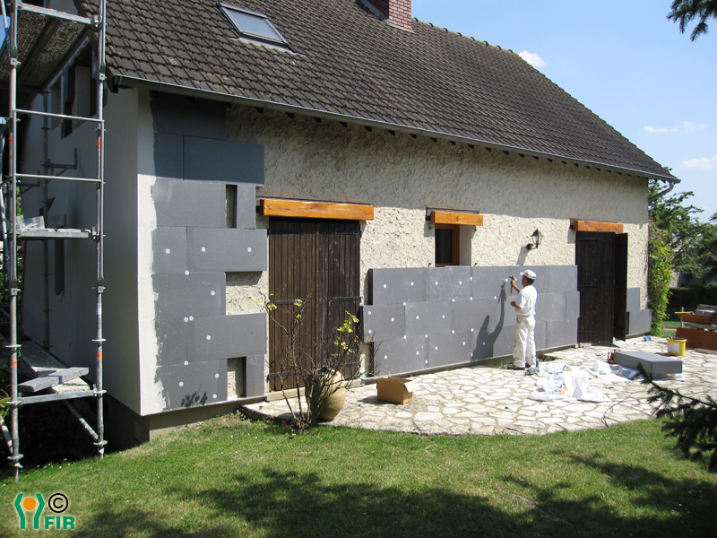 Isolation extérieure maison Albias